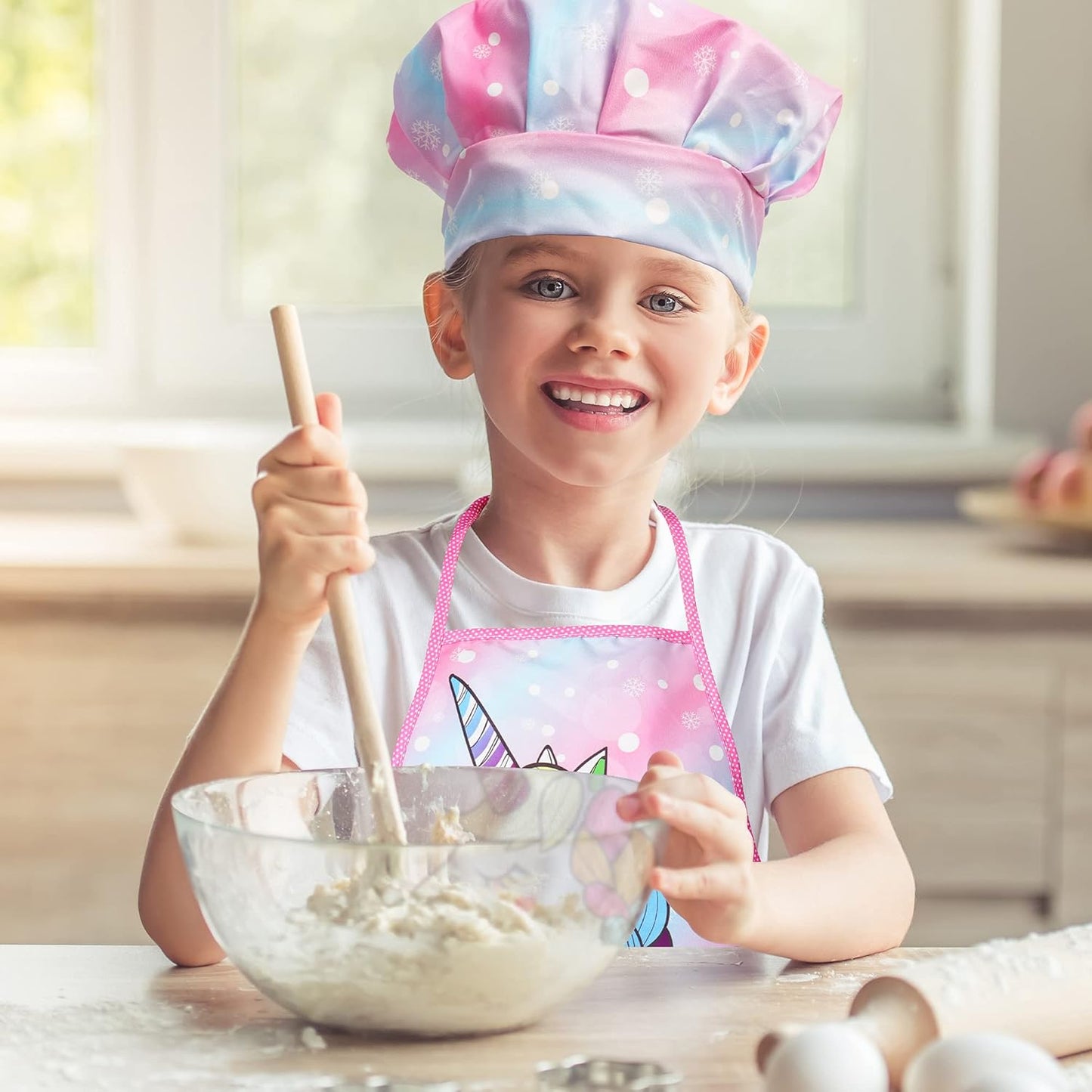 Vanmor Unicorn Kids Cooking and Baking Sets